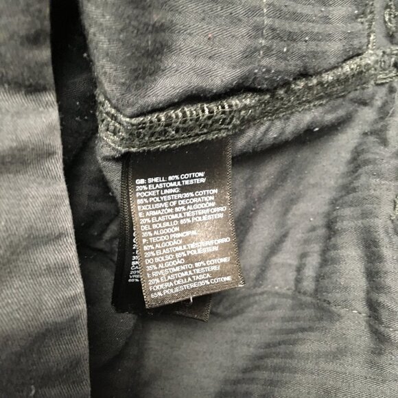 The North Face Mens Shorts size 36 Dark Blue Flat Front Cotton Stretch Casual - Picture 12 of 14